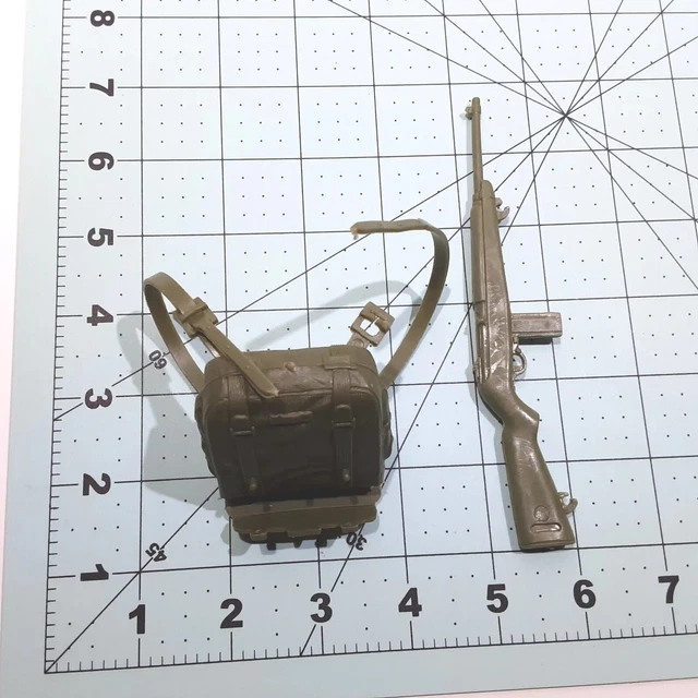 Stony The Paratrooper Backpack & M1 Carbine Vintage READ  DESCRIPTION