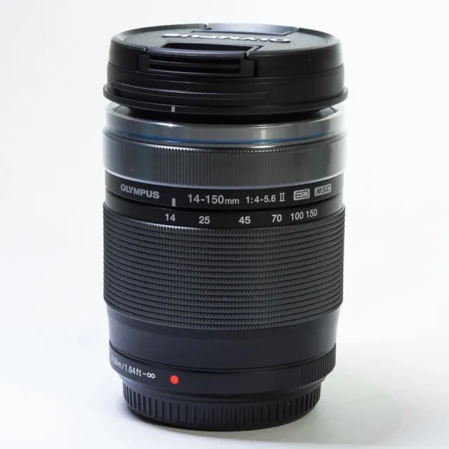 Objectif (lens) Micro Quatre Tiers (mft, m4/3) Olympus ED 14‑150mm 1:4.0‑5.6 II