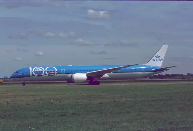 Aircraft Slide/Dia : B787-X  ,  KLM (100 year c/s)  ,  PH=BKA