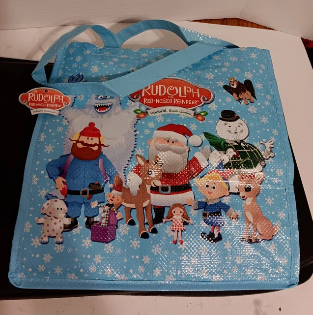 SEA WORLD BUSCH Gardens Rudolph the Red Nosed Reindeer Reusable