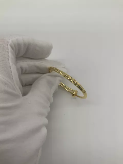 18K Carat Gold Filled Infant, Baby, Child, Toddler Adjustable Bangle/ Bracelet