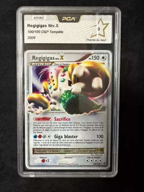 Regigas Niv X D&P Tempete 100/100 - Fr - Pca 9 Pokemon Cards