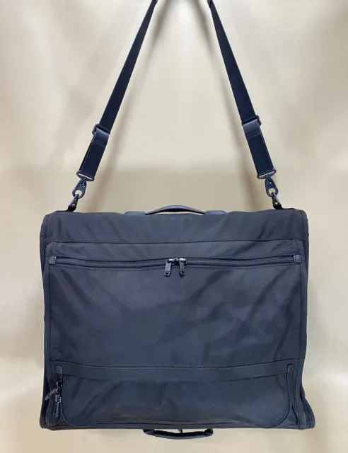 Preowned Tumi Alpha Classic 22134DH 18"x23.5"x5.5" Bifold Garment Bags - Black 2