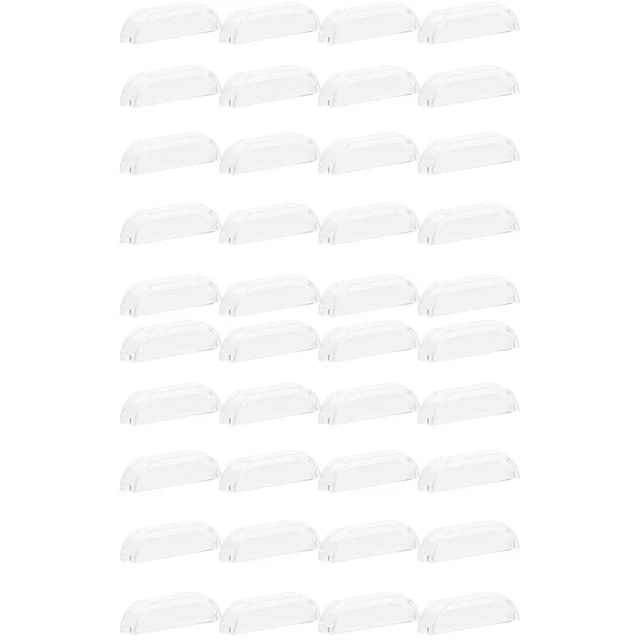 PATIKIL M4 X 15mm Manopole Zigrinate, 4pz Manopola Manopola Impugnatura Manico Plastica Avvitamento Tipo Maschio Filo, Nero