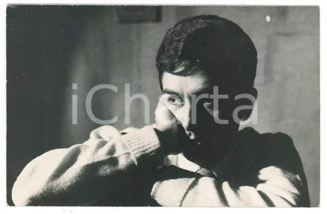 1955 ca TEATRO Giorgio DE LULLO - Ritratto - Foto con autografo 14x9 cm