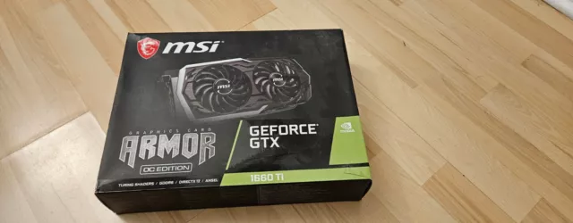 Carte Graphique MSI GeForce GTX 1660 Ti ARMOR OC EDITION