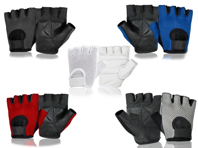 Adapter Universe Autofahrer Handschuhe Retro Vintage Leder Fingerlose Fahrerhandschuhe Fahrrad Dunkelbraun