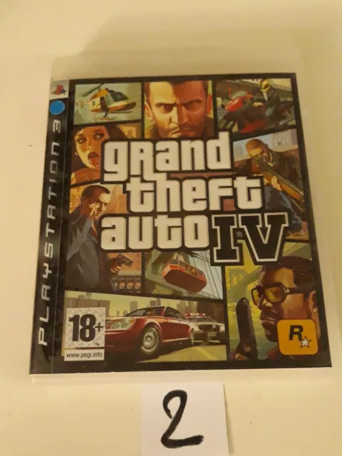 Grand Theft Auto IV GTA 4 - Jeu Sony Playstation 3 PS3 (FR) - notice manquante