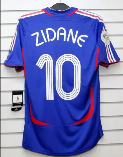 France retro shirt 2006 Home and Away jersey S-2XL ZIDANE #10, HENRY #12