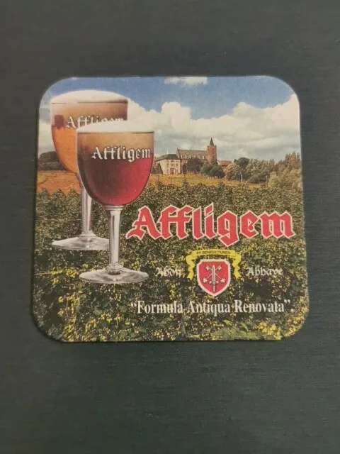 Affligem Sous Bock Bierdeckel Beer Mats Coasters Number 284