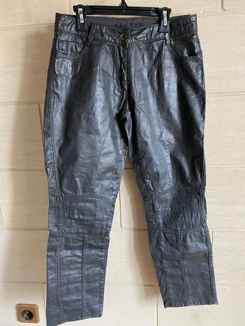 Jean Noir G-Star Comic - Taille W32 (42), Coupe Slim Skinny - Stretch Enduit, Détails Bleus - Neuf Avec étiquettes