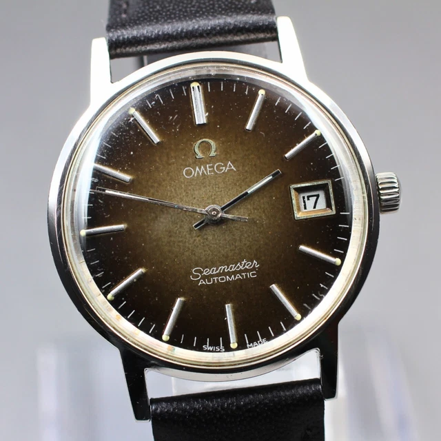 Montre Automatique Homme Vintage Du Fonte Swiss - Mouvement Suisse, Bracelet Cuir, Années 70/80, Occasion