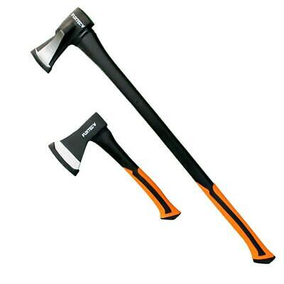 KOTARBAU® Axt 1,5kg x 800 mm Spaltbeil Spalthammer Universal mit Fiberglas-Stiel 