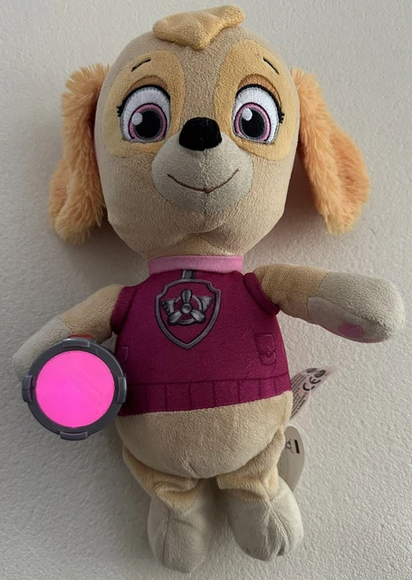 Peluche Paw Patrol Snuggle Up Marshall Con Linterna 3+ | Envío gratis