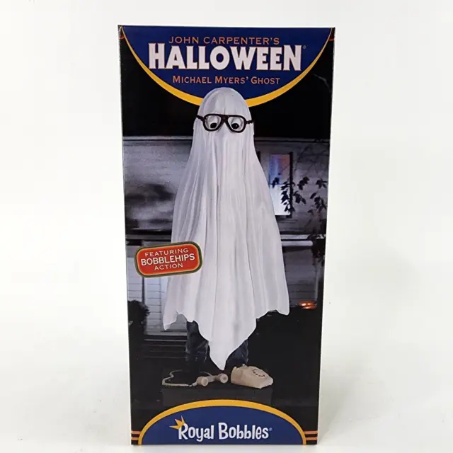 Royal Bobbles Halloween Michael Myers Ghost Sheet Bobblehead Horror Limited NEW