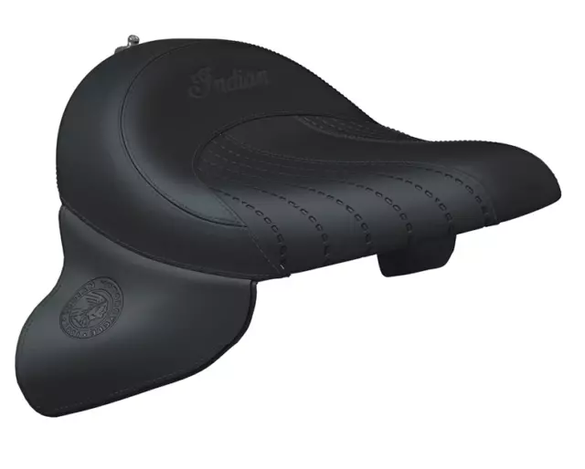 INDIAN MOTORCYCLE IMC BLACK ALL WEATHER REDUCED REACH SEAT for