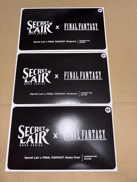 プロモ付き Secret Lair x FINAL FANTASY Bundle プロモ付き Secret Lair x FINAL FANTASY Bundle Amazon.com