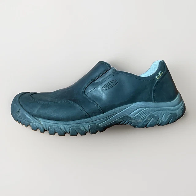 KEEN BRIXEN WATERPROOF Low Black Gargoyle Slip In Shoes Mens Size 12 £ ...