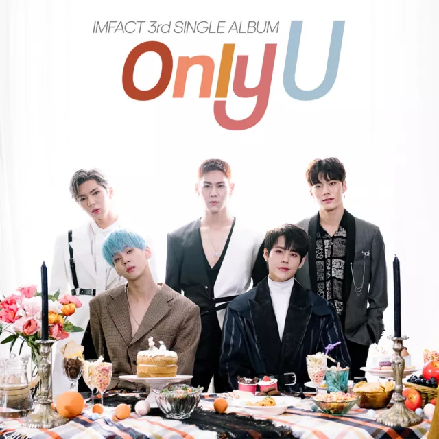 IMFACT [ONLY U] 3rd Single Album CD+POSTER+Photo Book+Photo Card K-POP SEALED