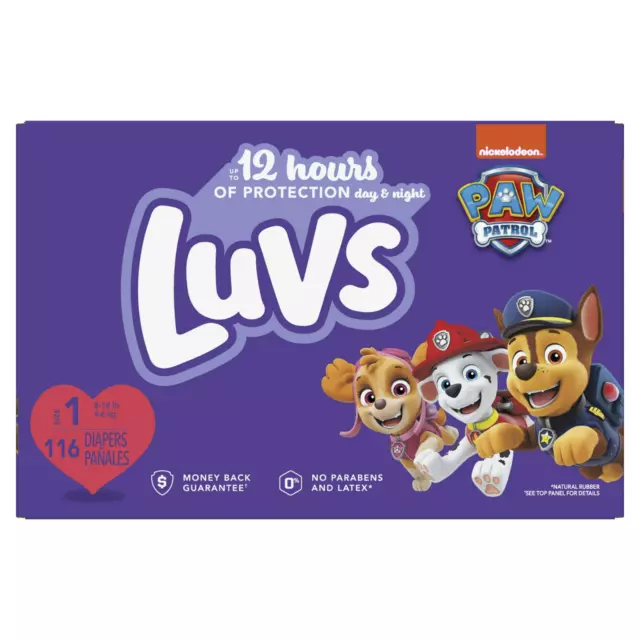 Luvs Diapers Size 1; 116 Count