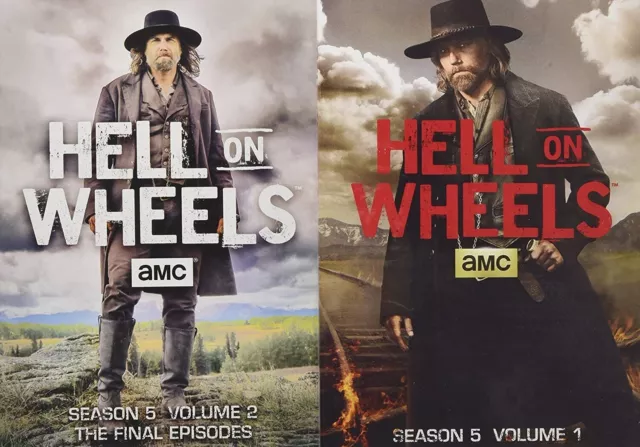 Hell on Wheels: The Complete Fifth Season (DVD) Anson Mount Colm Meaney