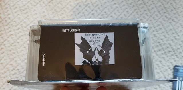 Legends of the Dark Knight DETECTIVE BATMAN Black Cape Action Figure Kenner 1998 3