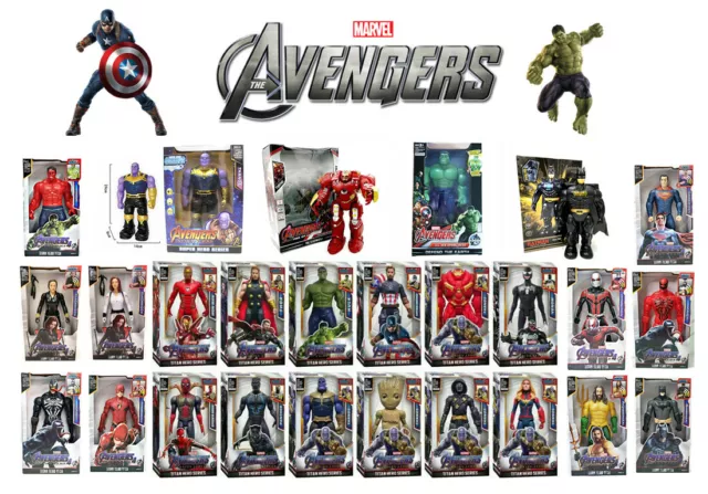 Thanos Avengers: End Game Titan Hero Power Thanos figure toy AU 30cm tall  Sound