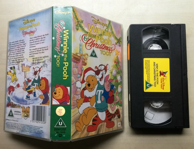 WINNIE THE POOH & Christmas Too! (Disney) VHS/PAL Video Tape £9.00 ...