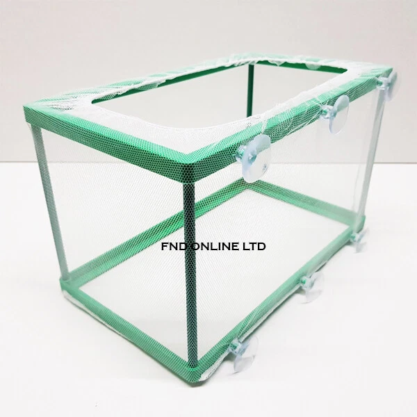 LARGE AQUARIUM FISH Hatchery Tank Guppy Breeding Box Breeder Baby Fry