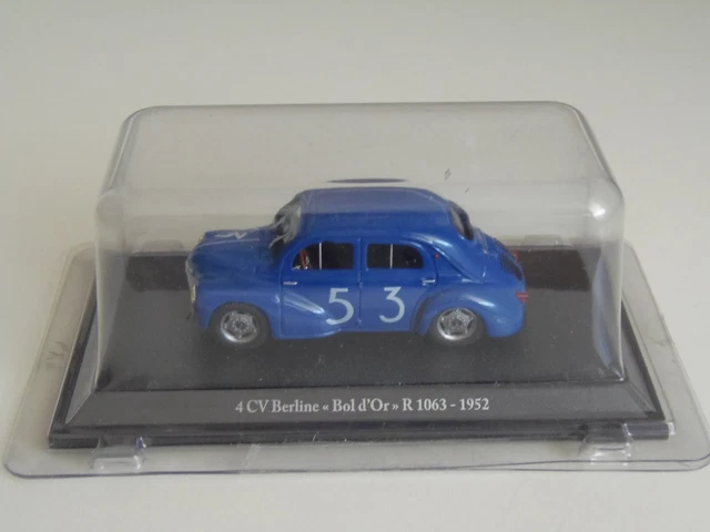 RENAULT 4CV DECAPOTABLE 4 Places R1062 Ghia Jolly Eligor 1:43 EUR 15,00