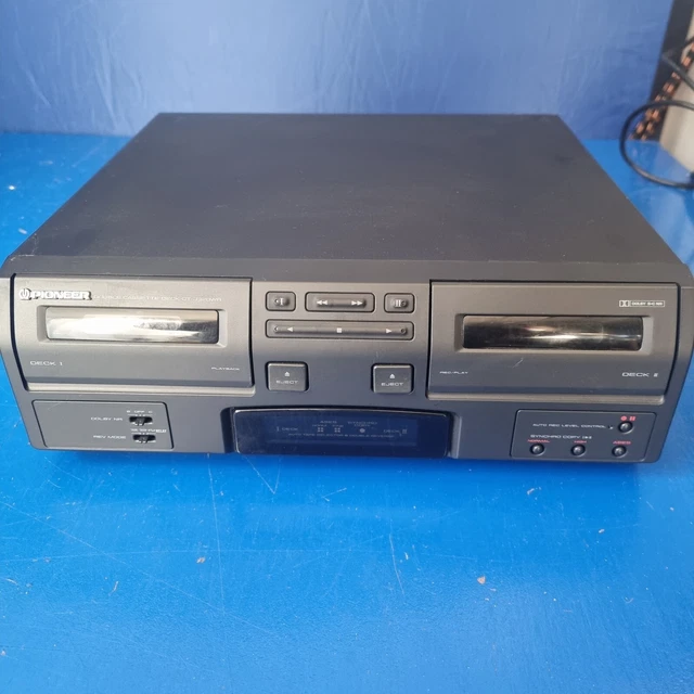 Pioneer CT-J320WR Double Cassette Deck vintage rare