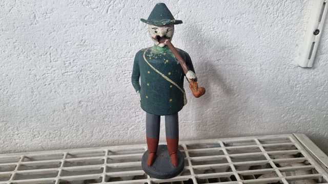 Antiker Räuchermann Brotteig Erzgebirge seltenen vor 1945 B1542