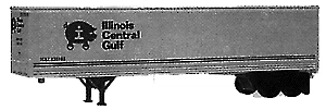 Micro Trains N 45' Trailer Illinois Central Gulf ICG #235192 67090