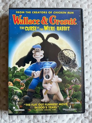 WALLACE & GROMIT The Curse of the Were-Rabbit DVD Kids Aardman £1.77