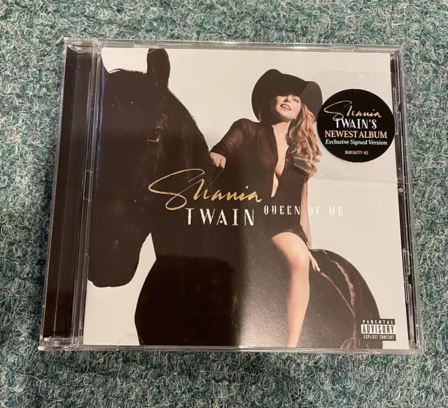 Shania Twain Queen Of Me Signed Autographed Authentic Country Music Cd