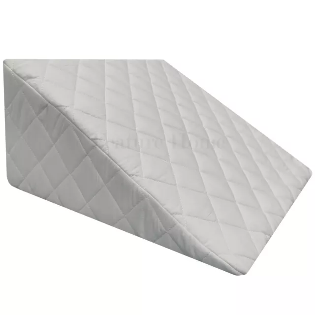 Cuscino a zeppa letto supporto reflusso acido stretto con copertura trapuntata - Design comfort