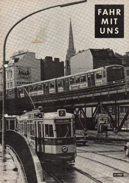 Fahr mit uns 2/1967 - Hamburger Hochbahn