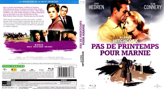 ALFRED HITCHCOCK - PAS DE PRINTEMPS POUR MARNIE   BLU-RAY neuf