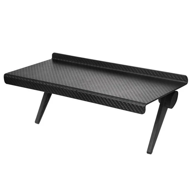 ADJUSTABLE FOLDABLE MONITOR TV Screen Storage Rack Desk Top Home Shelf ...