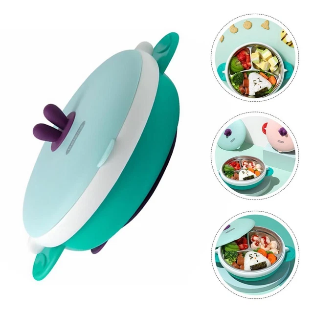 Babysaug Isolierung Schüssel entzückende Babypplatten -Premium -Baby essen