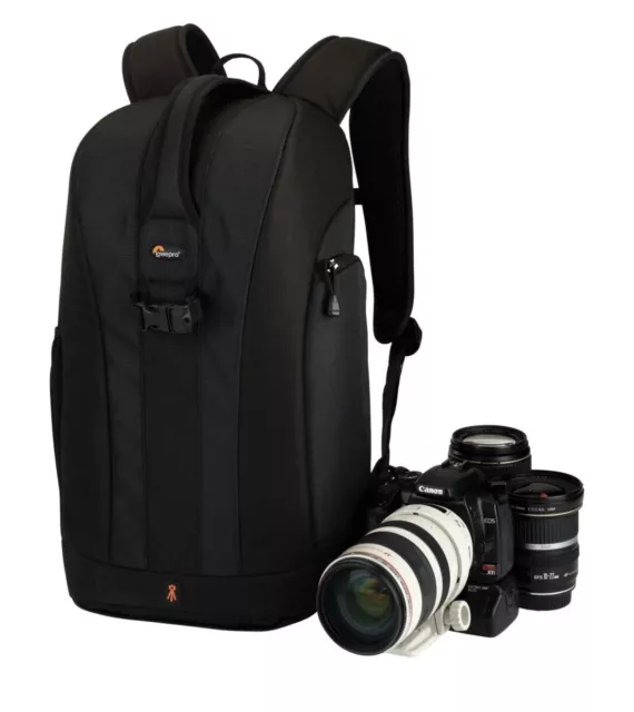 Lowepro Flipside 300 Black Padded Camera Backpack Adjustable Compartments NWT