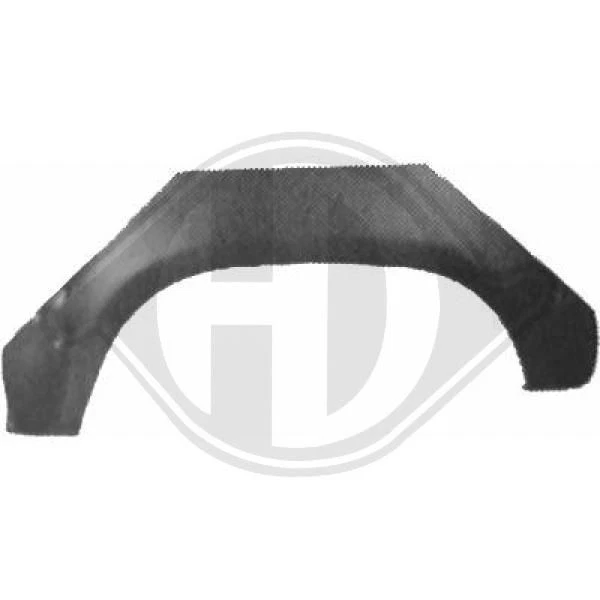2247109 DIEDERICHS Garniture, passage de roue avant gauche, Essieu avant gauche pour VW PASSAT | AUTODOC prix et avis