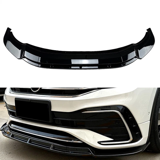 Schwarz Frontspoiler Lippe Splitter Für Volkswagen Tiguan Rline 2021 2022 2023