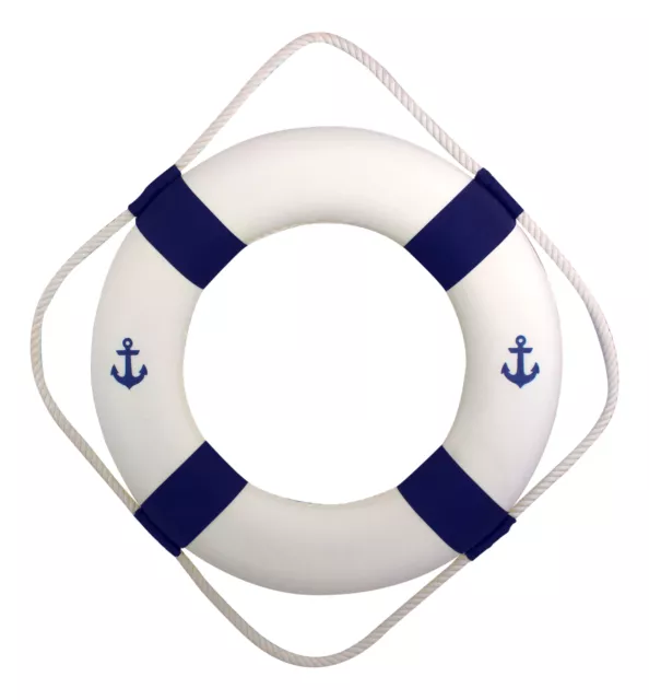 Rettungsring maritime Deko Styropor/Stoff Ø=50cm Sea4You