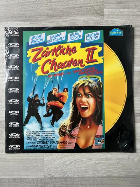 Laserdisc Zärtliche Chaoten II (1988), 22369, PAL, LBX, Germany, NEU