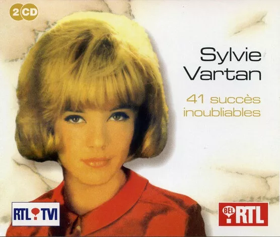 Sylvie VARTAN Double CD 41 succès inoubliables - Belgique 2001