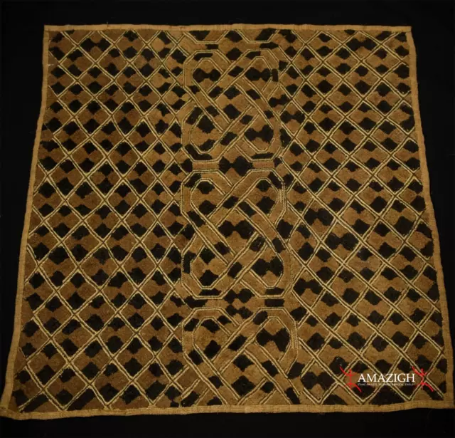 Old Fine Kuba Raffia - SHOOWA - Kasai Velvet – DR Congo