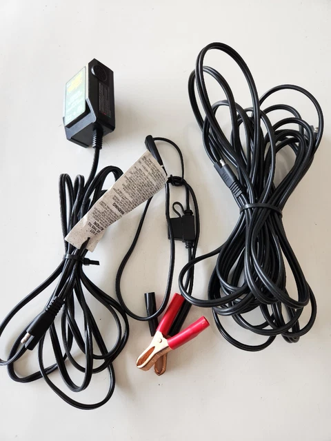 DELTRAN BATTERY TENDER Jr. WITH 25ft. EXTENSION CABLE 12V 750MA