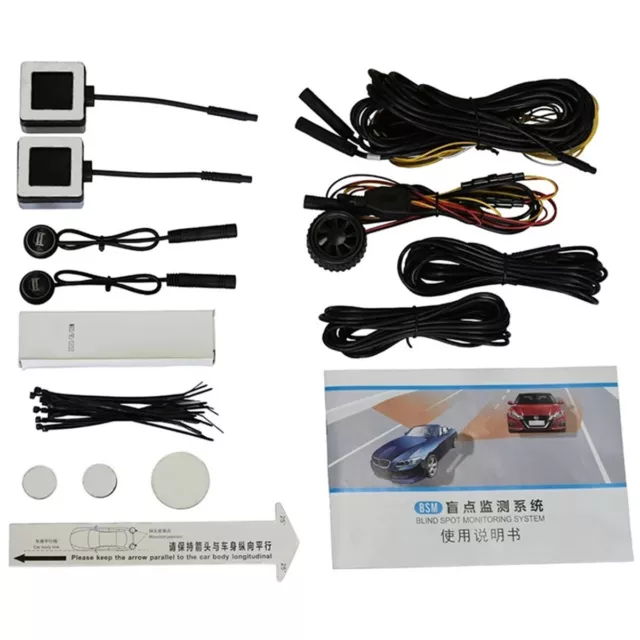 Car Driving Microwave Sensor Radar Change Lane BSD BSM Blind Spot Monitor System