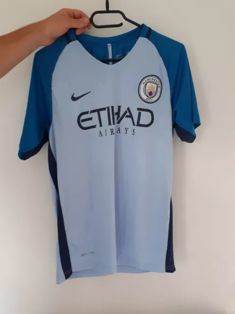 Maillot Manchester City Domicile Kun Aguero 2016-17